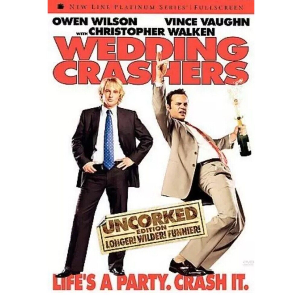Wedding Crashers DVD Movie With Case 2006 Full Screen Unrated